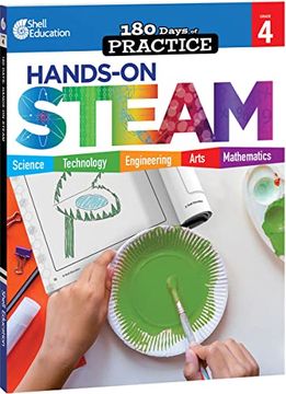 portada 180 Days: Hands-On Steam: Grade 4 (180 Days of Practice) (in English)