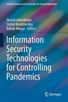 portada Information Security Technologies for Controlling Pandemics (en Inglés)