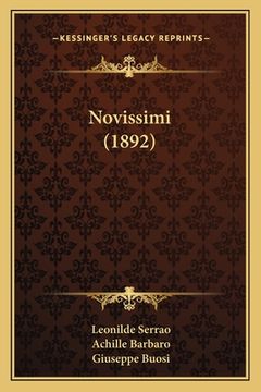 portada Novissimi (1892) (en Italiano)