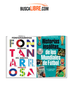 portada pack Historias insólitas de los mundiales de fútbol + El manual del hincha