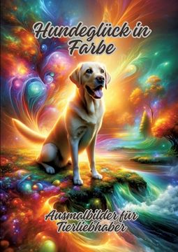 portada Hundeglück in Farbe: Ausmalbilder für Tierliebhaber (en Alemán)