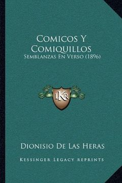 portada Comicos y Comiquillos: Semblanzas en Verso (1896)
