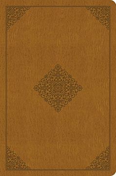 portada Esv Value Compact Bible (Trutone, Goldenrod, Ornament Design) (en Inglés)