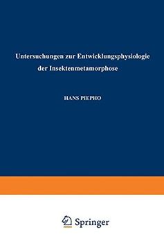 portada Untersuchungen zur Entwicklungsphysiologie der Insektenmetamorphose (German Edition)