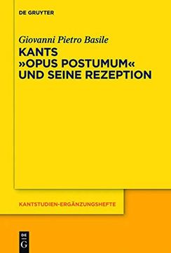 portada Kants Opus Postumum und Seine Rezeption (en Alemán)