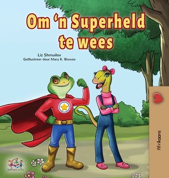 portada Being a Superhero (Afrikaans Children's Book) (in Africanos)