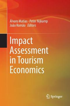 portada Impact Assessment in Tourism Economics (en Inglés)