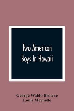 portada Two American Boys in Hawaii (en Inglés)