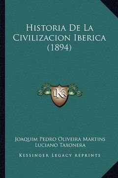 portada Historia de la Civilizacion Iberica (1894)