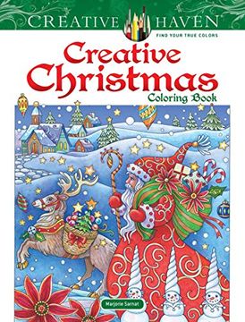 portada Creative Haven Creative Christmas Coloring Book (Adult Coloring) 