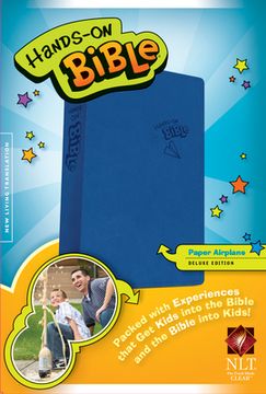 portada Hands-On Bible-NLT-Paper Airplane (in English)