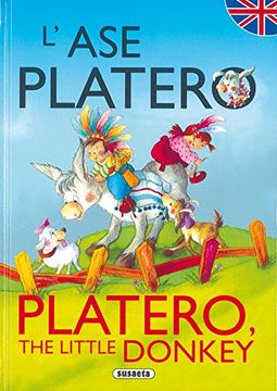 portada L'ase Platero/Platero, the little donkey (Contes Bilingües Catala-Angles)