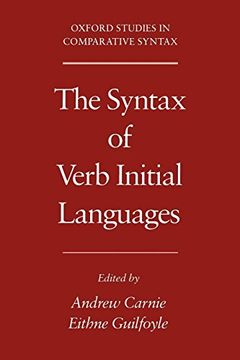 portada The Syntax of Verb Initial Languages (Oxford Studies in Comparative Syntax) (in English)