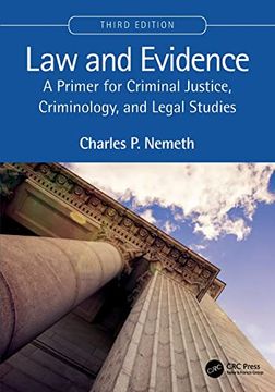 portada Law and Evidence (en Inglés)
