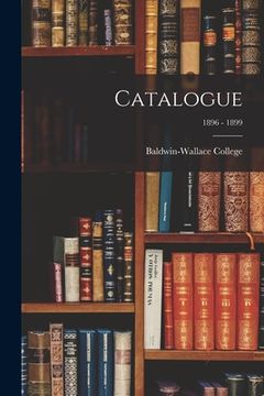 portada Catalogue; 1896 - 1899 (in English)