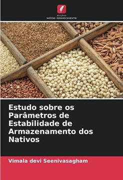 portada Estudo Sobre os Parâmetros de Estabilidade de Armazenamento dos Nativos (en Portugués)