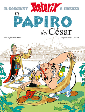 portada Asterix 36. El Papiro del César