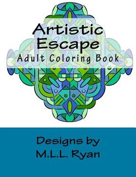 portada Artistic Escape: Adult Coloring Book (en Inglés)
