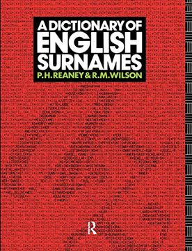 portada A Dictionary of English Surnames (en Inglés)