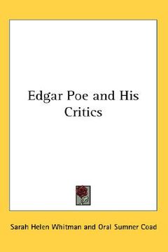 portada edgar poe and his critics (en Inglés)