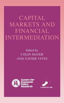 portada Capital Markets and Financial Intermediation (en Inglés)
