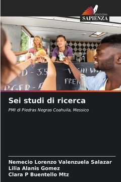 portada Sei studi di ricerca (in Italian)