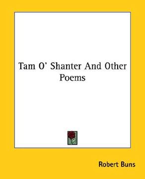 portada tam o' shanter and other poems (in English)