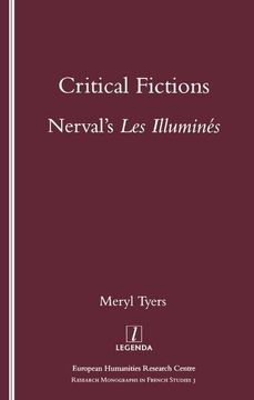 portada Critical Fictions: Nerval's Les Illumines (en Inglés)