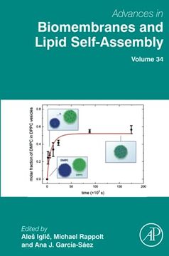 portada Advances in Biomembranes and Lipid Self-Assembly (Volume 34) (en Inglés)
