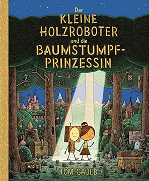 portada Der Kleine Holzroboter und die Baumstumpfprinzessin (in German)