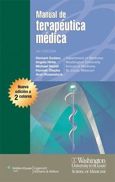 portada Manual Washington de Terapéutica Médica