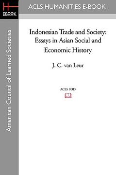 portada indonesian trade and society: essays in asian social and economic history (en Inglés)