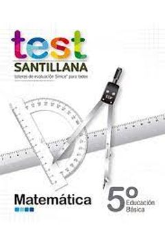 portada Test 5º Basico Matematica. Talleres Evaluacion Simce (Santillana) (in Spanish)