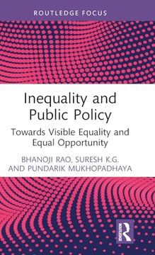 portada Inequality and Public Policy (Routledge Studies in the Modern World Economy) (en Inglés)