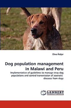 portada dog population management in malawi and peru (en Inglés)