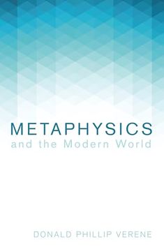portada Metaphysics and the Modern World (en Inglés)