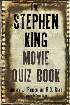portada the stephen king movie quiz book (en Inglés)
