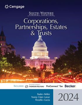portada South-Western Federal Taxation 2024: Corporations, Partnerships, Estates and Trusts