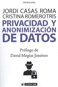 portada Privacidad y Anonimización de Datos (Manuales) (in Spanish)