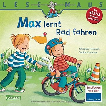 portada Max lernt Rad fahren (en Alemán)