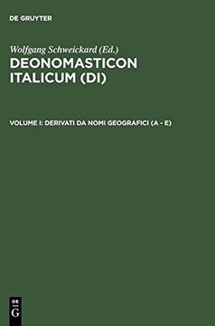 portada Derivati da Nomi Geografici (en Italiano)