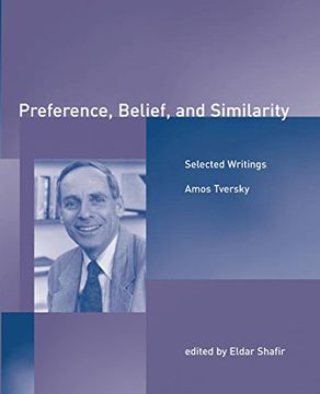 portada Preference, Belief, and Similarity: Selected Writings (a Bradford Book) (en Inglés)