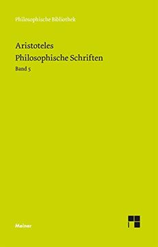 portada Philosophische Schriften. Band 5 (en Alemán)
