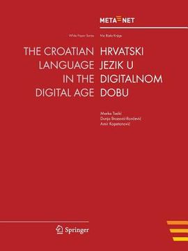 portada the croatian language in the digital age (en Croacia)