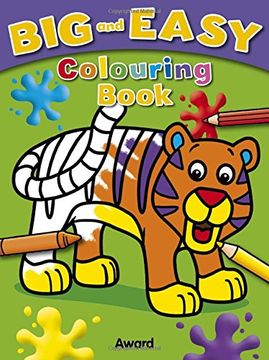portada Big and Easy Coloring Book - Tiger (Big Easy)