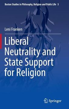 portada Liberal Neutrality and State Support for Religion (en Inglés)