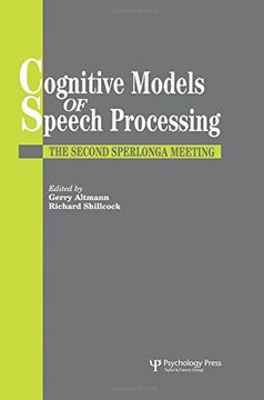 portada Cognitive Models Of Speech Processing: The Second Sperlonga Meeting