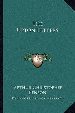 portada the upton letters (in English)