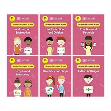 portada Maths ― no Problem! Collection of 6 Workbooks, Ages 8-9 (Key Stage 2) (Master Maths at Home) 