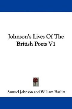 portada johnson's lives of the british poets v1